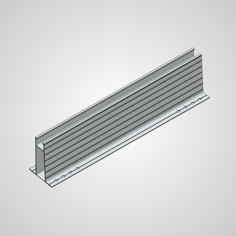 Wenergy Mini Rail 100mm incl. Rubber Pad & 4 Bolts